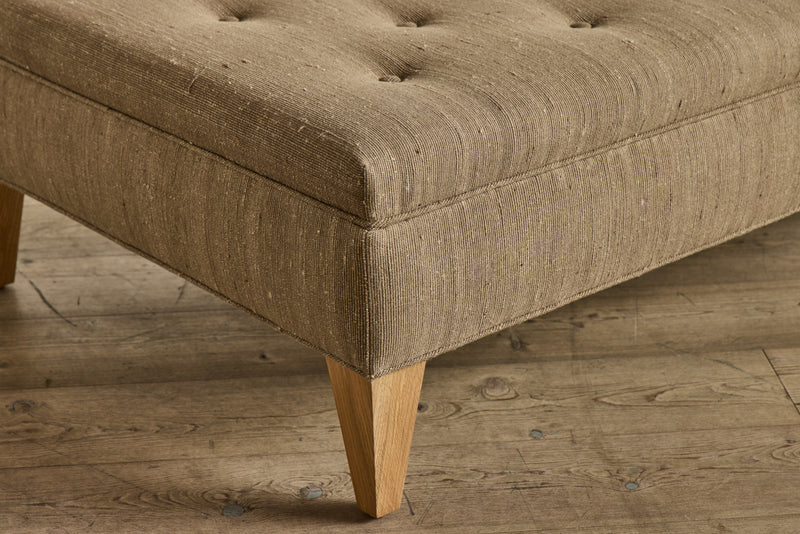 Tufted Ottoman, 54"