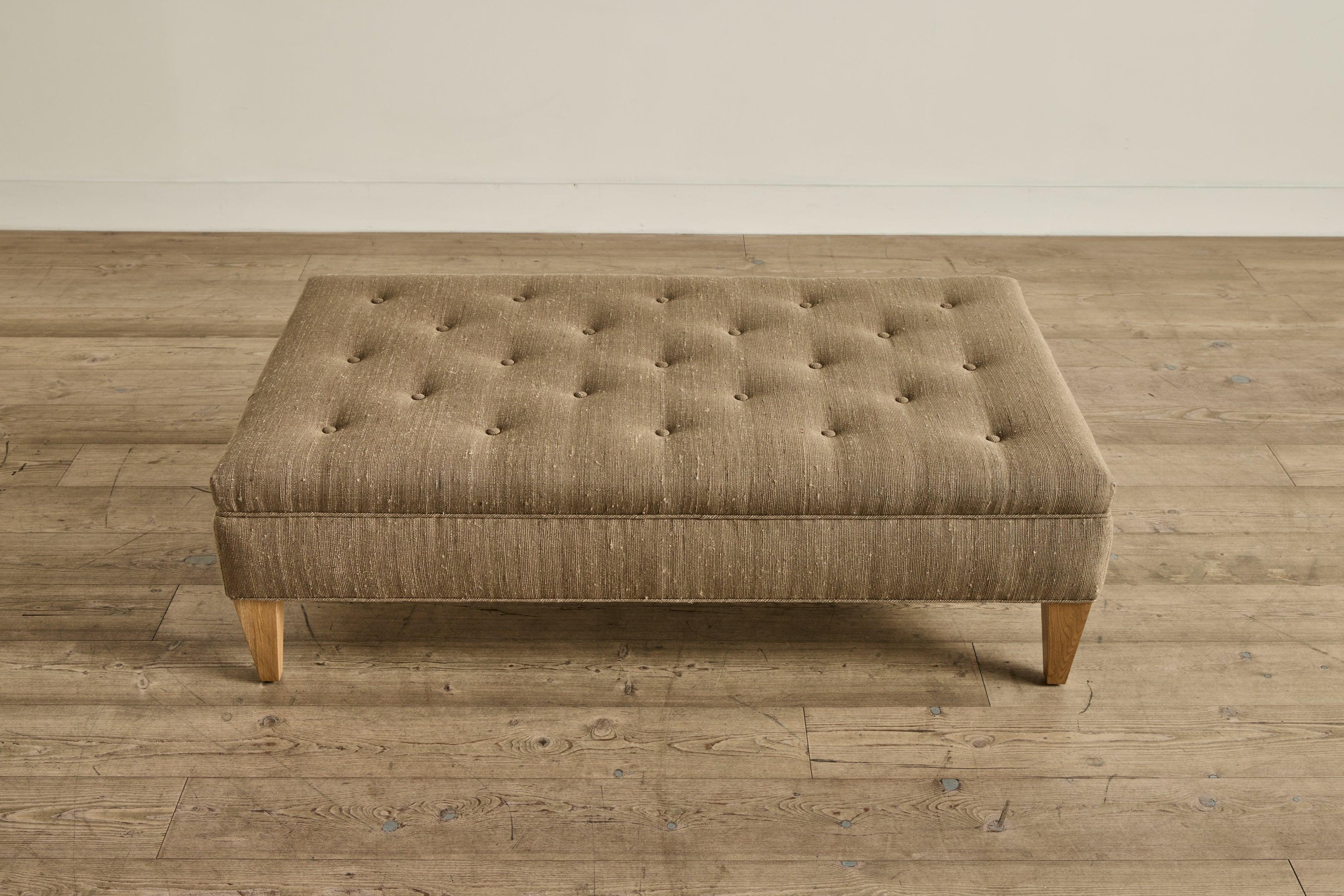 Tufted Ottoman, 54"