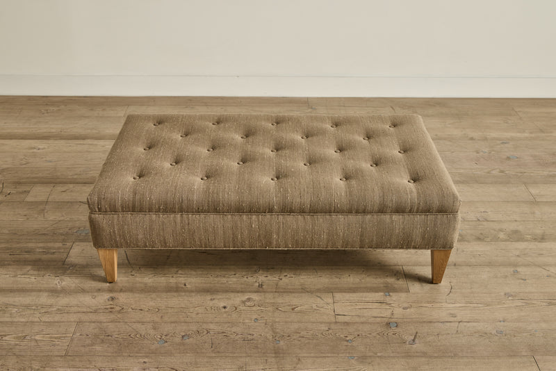 Tufted Ottoman, 54"