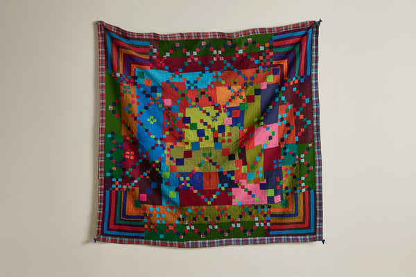 Patchwork Siddhi Quilt, No.1