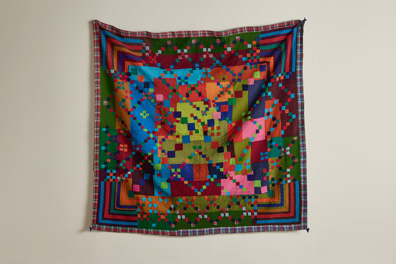 Patchwork Siddhi Quilt, No.1