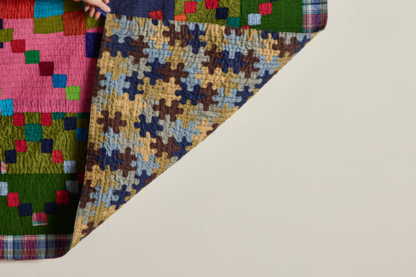Patchwork Siddhi Quilt, No.1