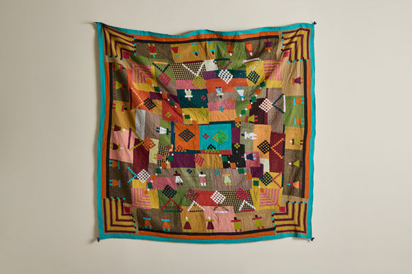 Patchwork Siddhi Quilt, No.6