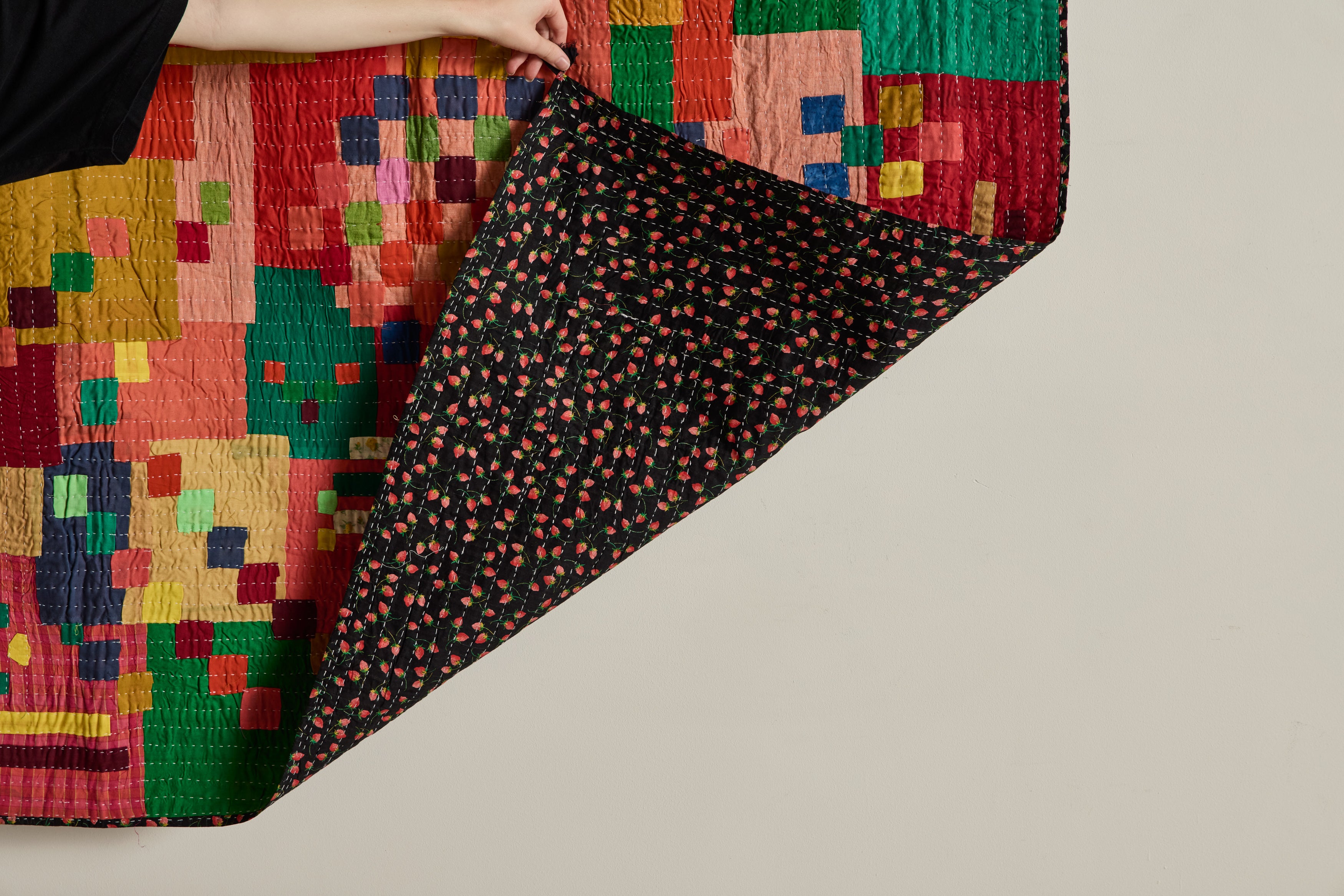 Patchwork Siddhi Quilt, No.4