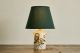 Shown with Green Linen Shade
