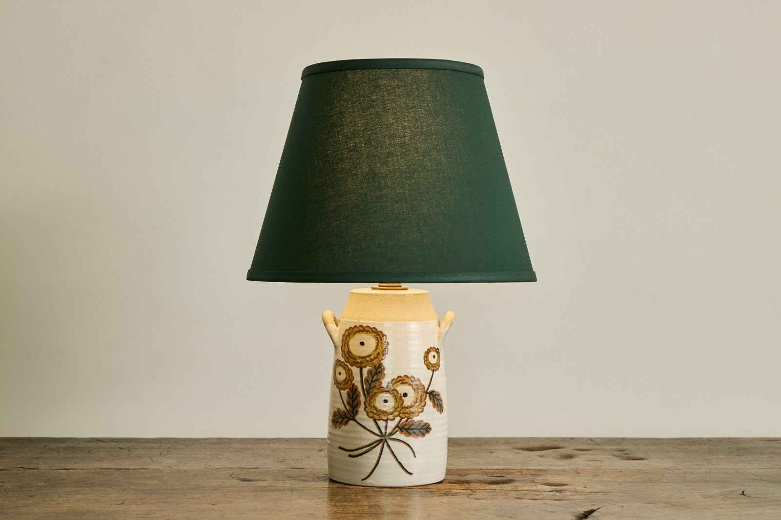 Ranunculus Table Lamp in Ochre – Nickey Kehoe