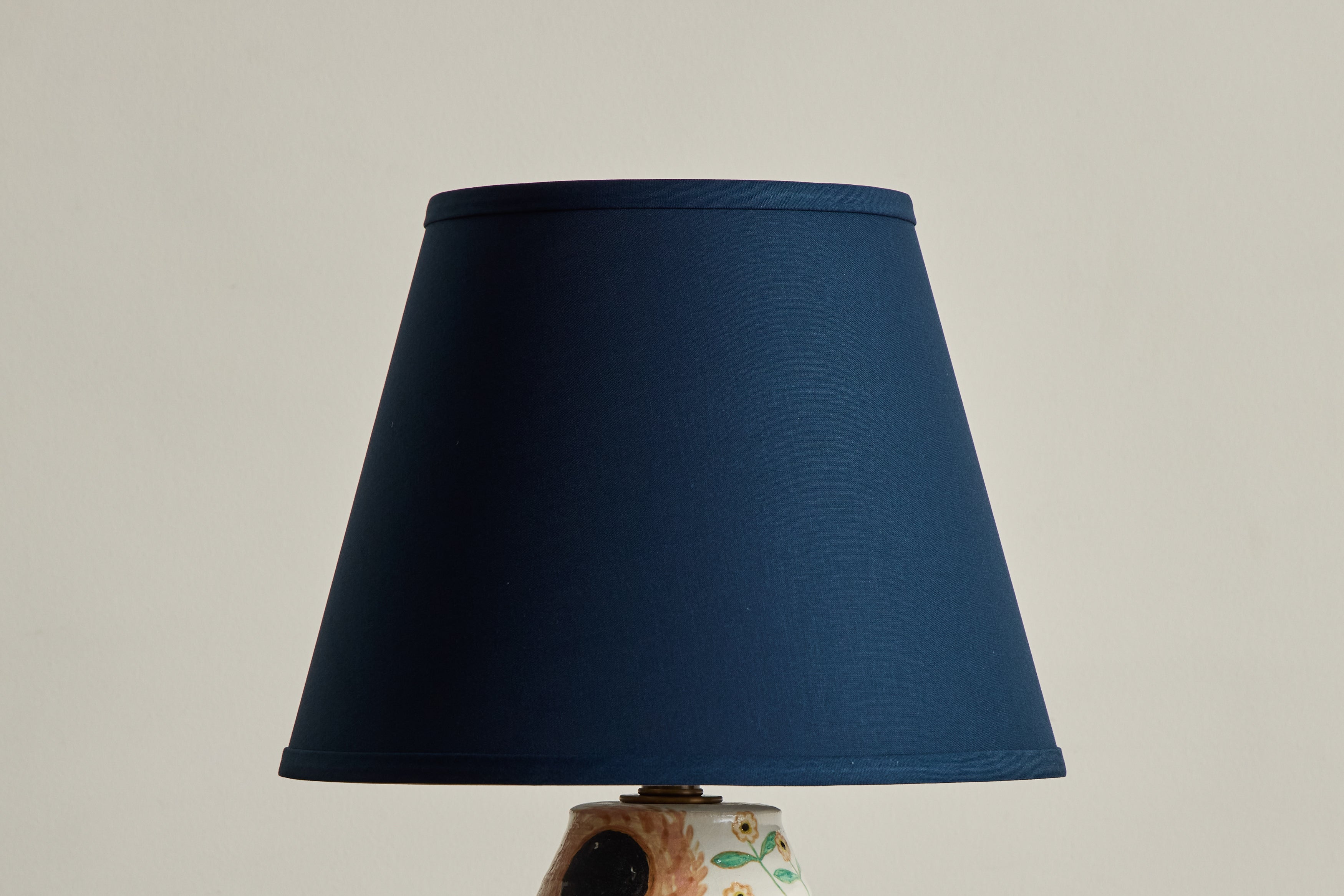 Blue Linen Shade
