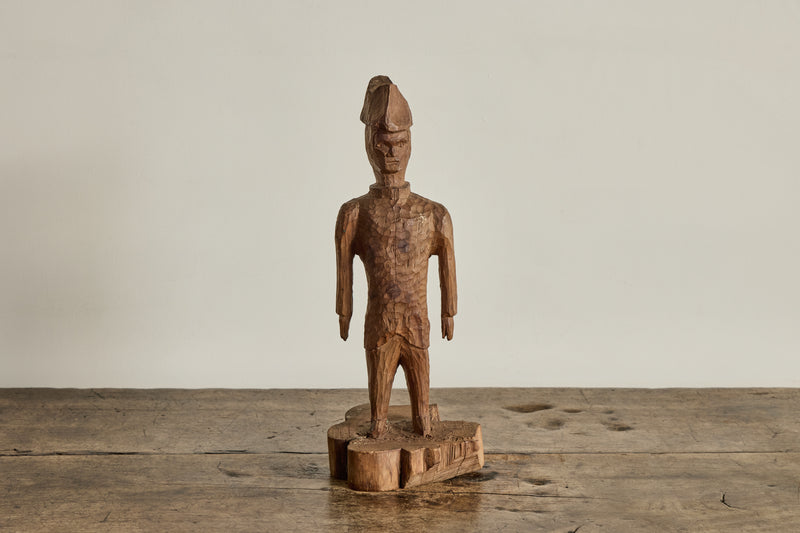 Wood Carved Soldier