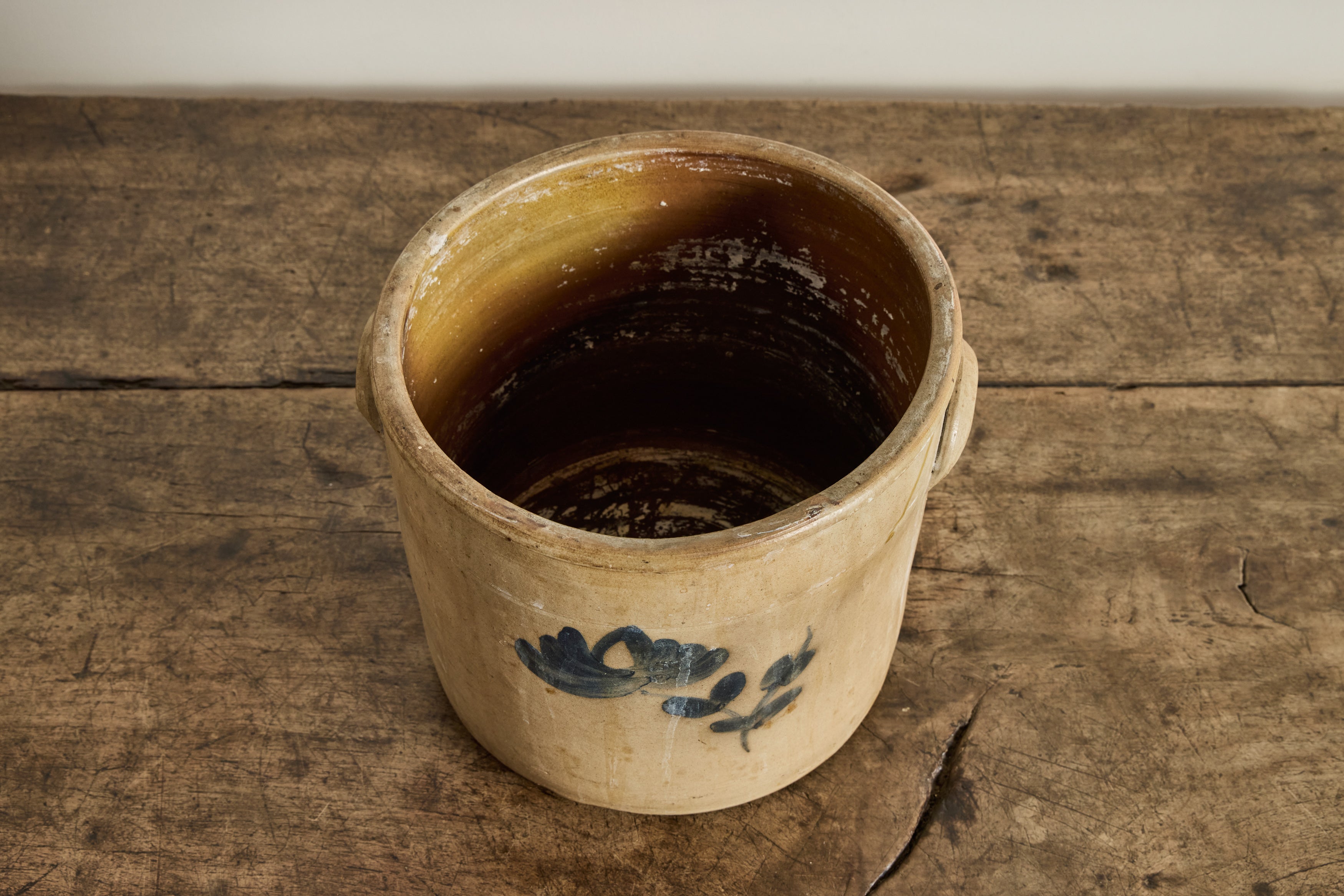 Floral Stonewash Crock