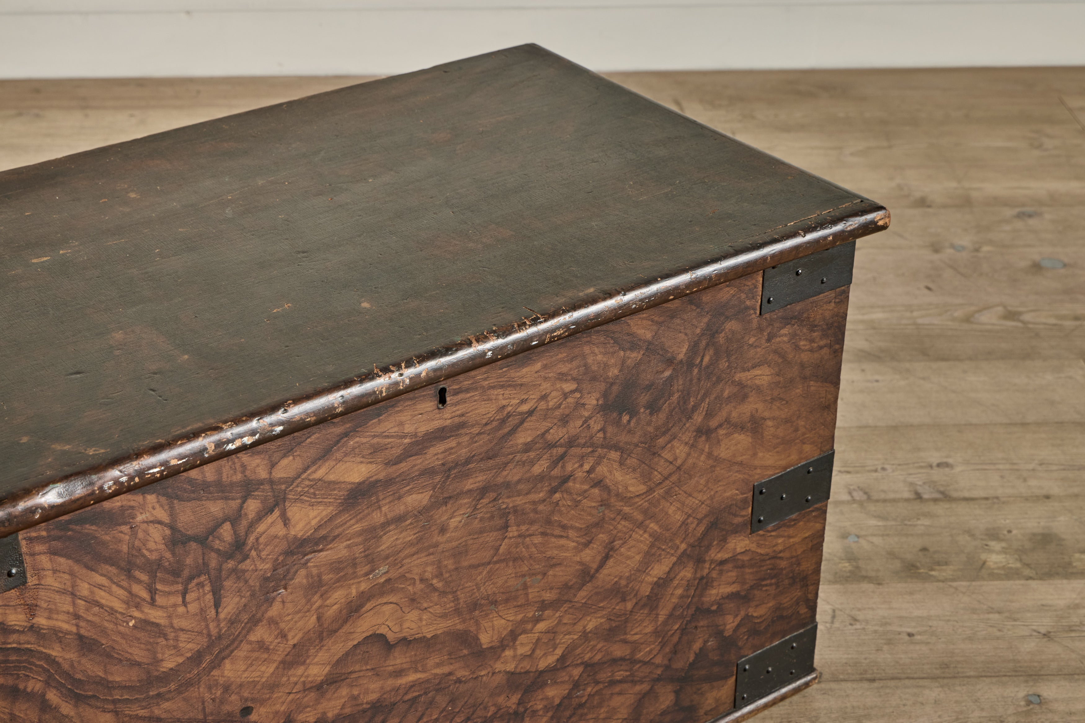 19th Century Grain Painted Chest