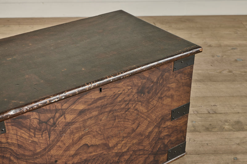 19th Century Grain Painted Chest