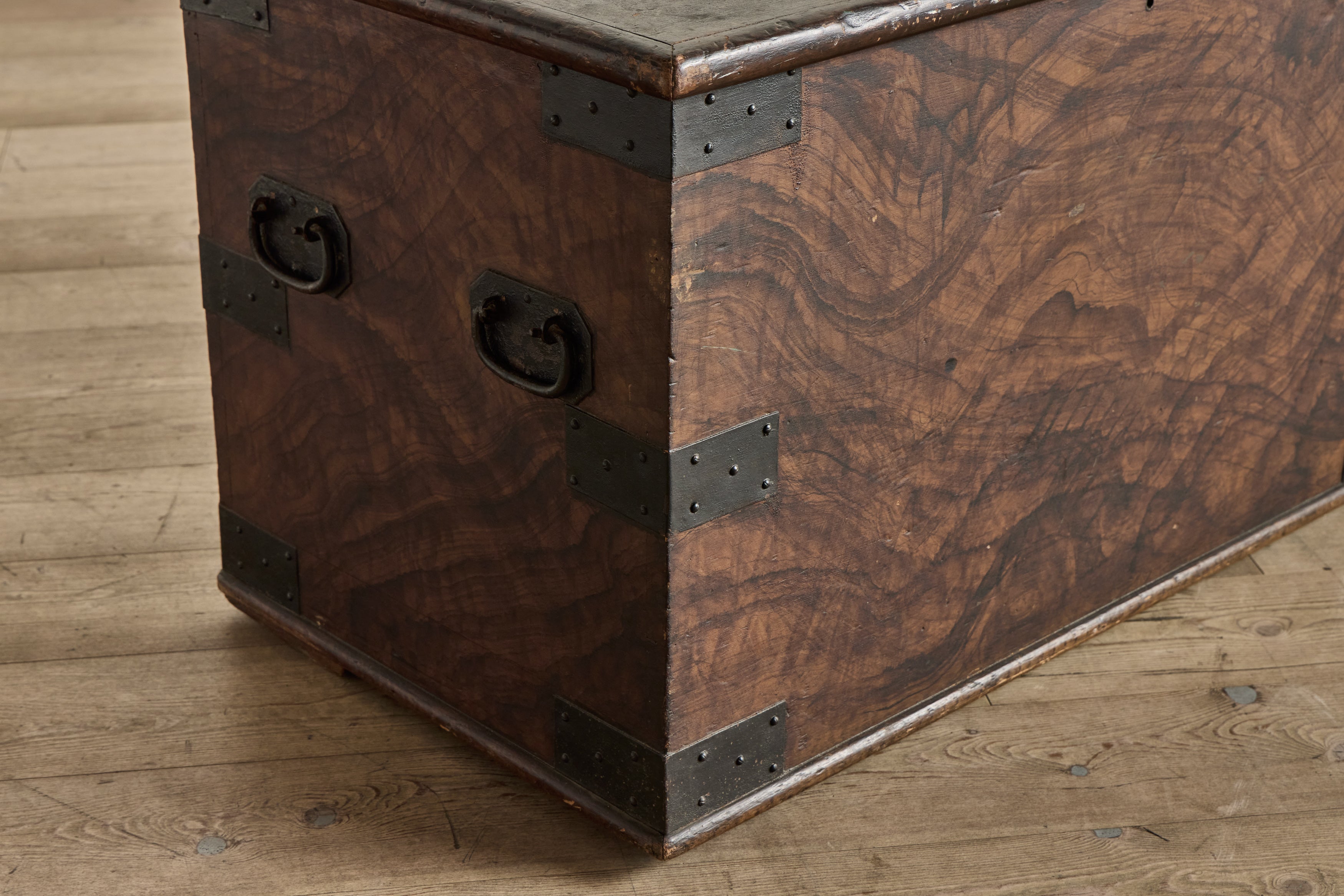 19th Century Grain Painted Chest