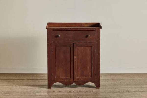 Rustic Painted Jam Cupboard