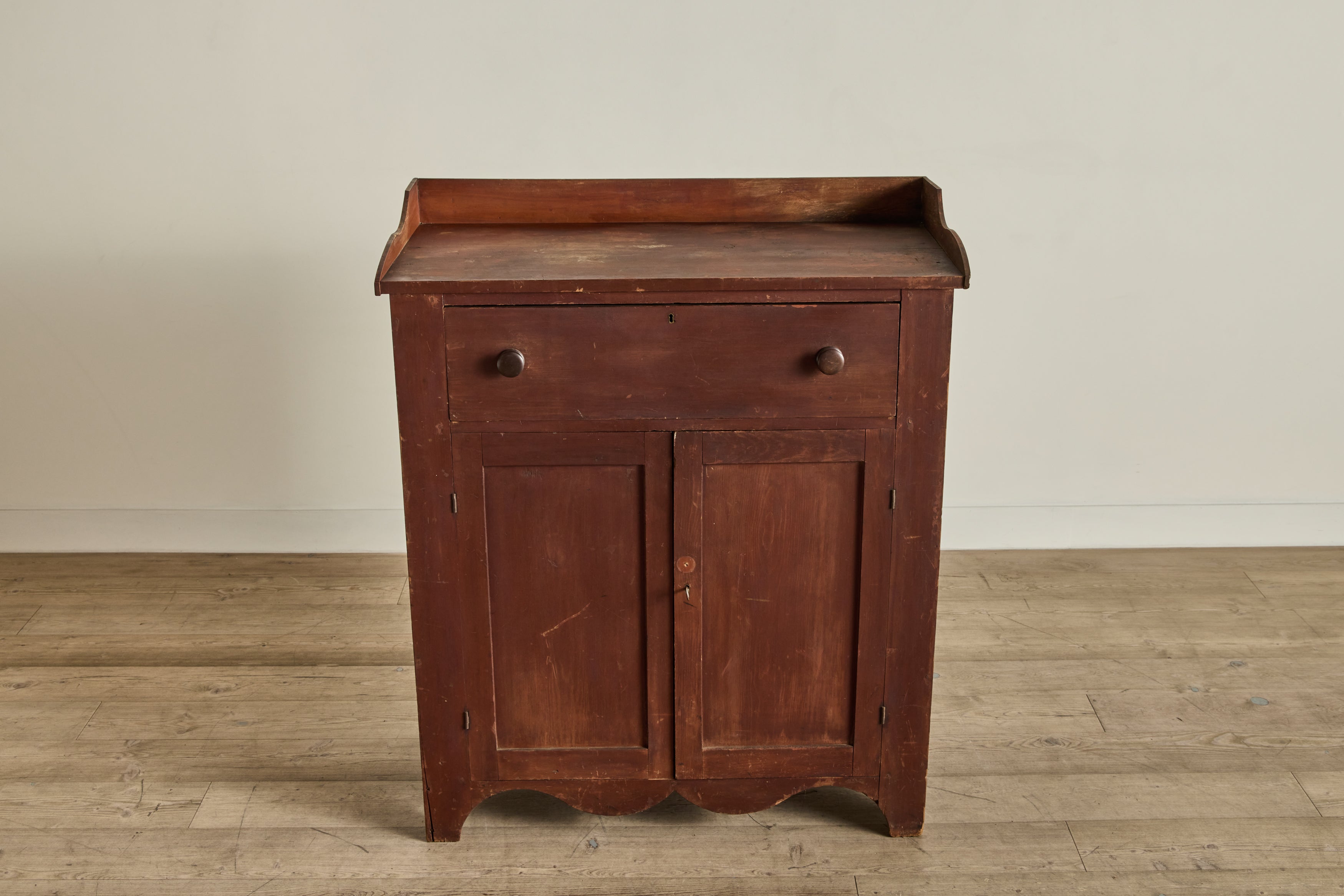 Rustic Painted Jam Cupboard