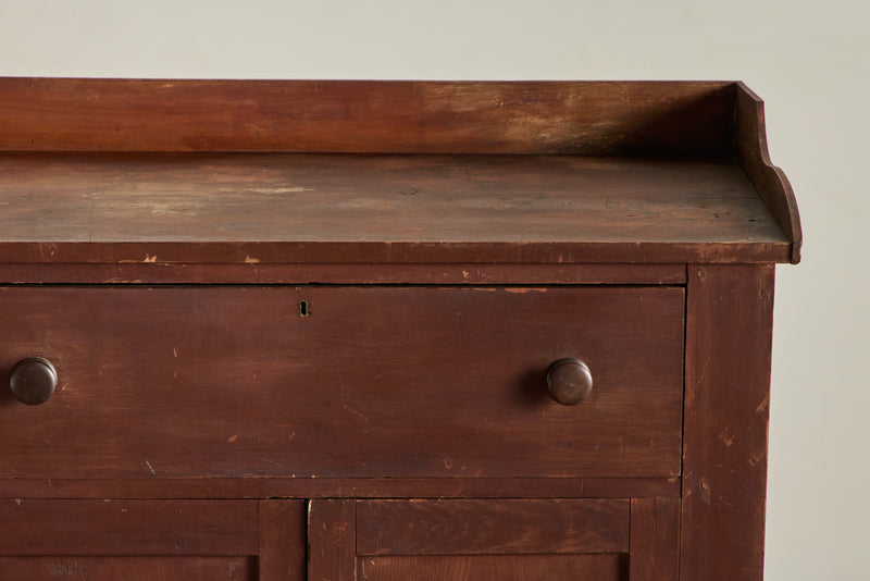 Rustic Painted Jam Cupboard