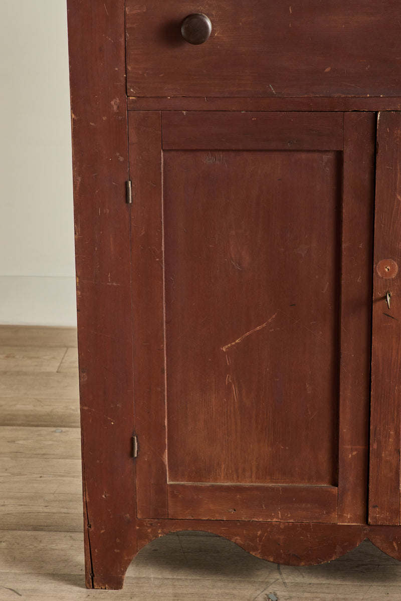 Rustic Painted Jam Cupboard