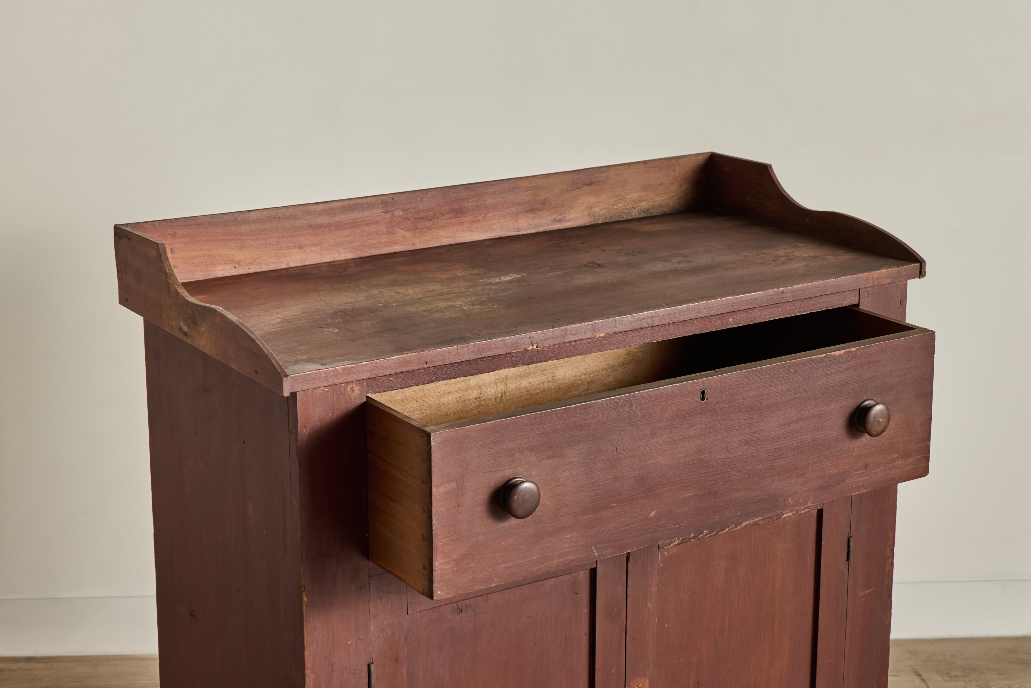 Rustic Painted Jam Cupboard