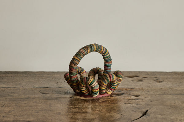 Colored Bottle Cap Basket