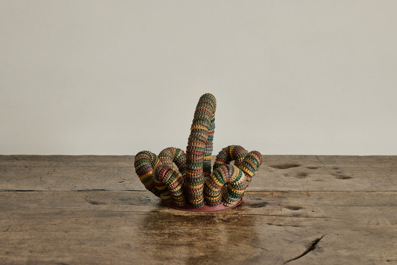 Colored Bottle Cap Basket