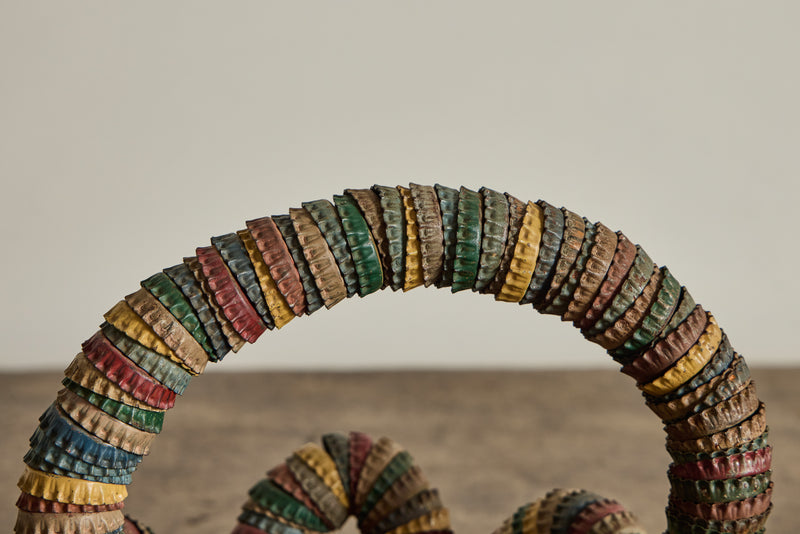 Colored Bottle Cap Basket