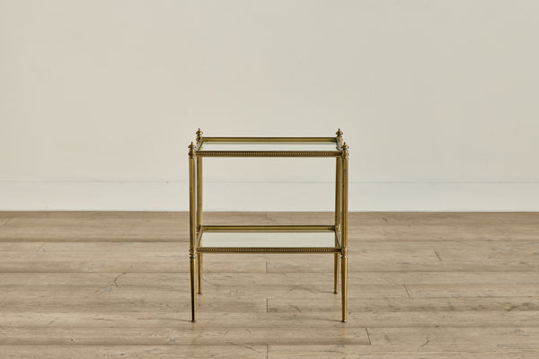 Neoclassical Brass Table