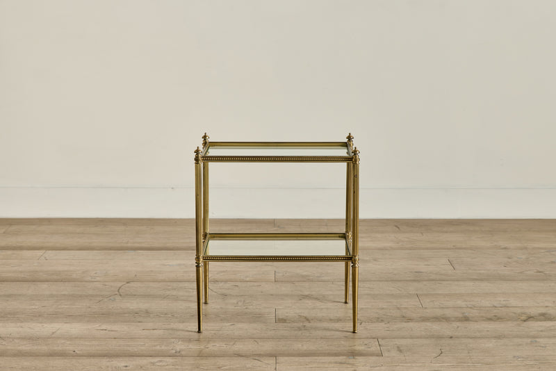 Neoclassical Brass Table
