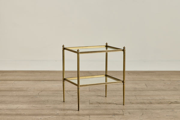 Neoclassical Brass Table