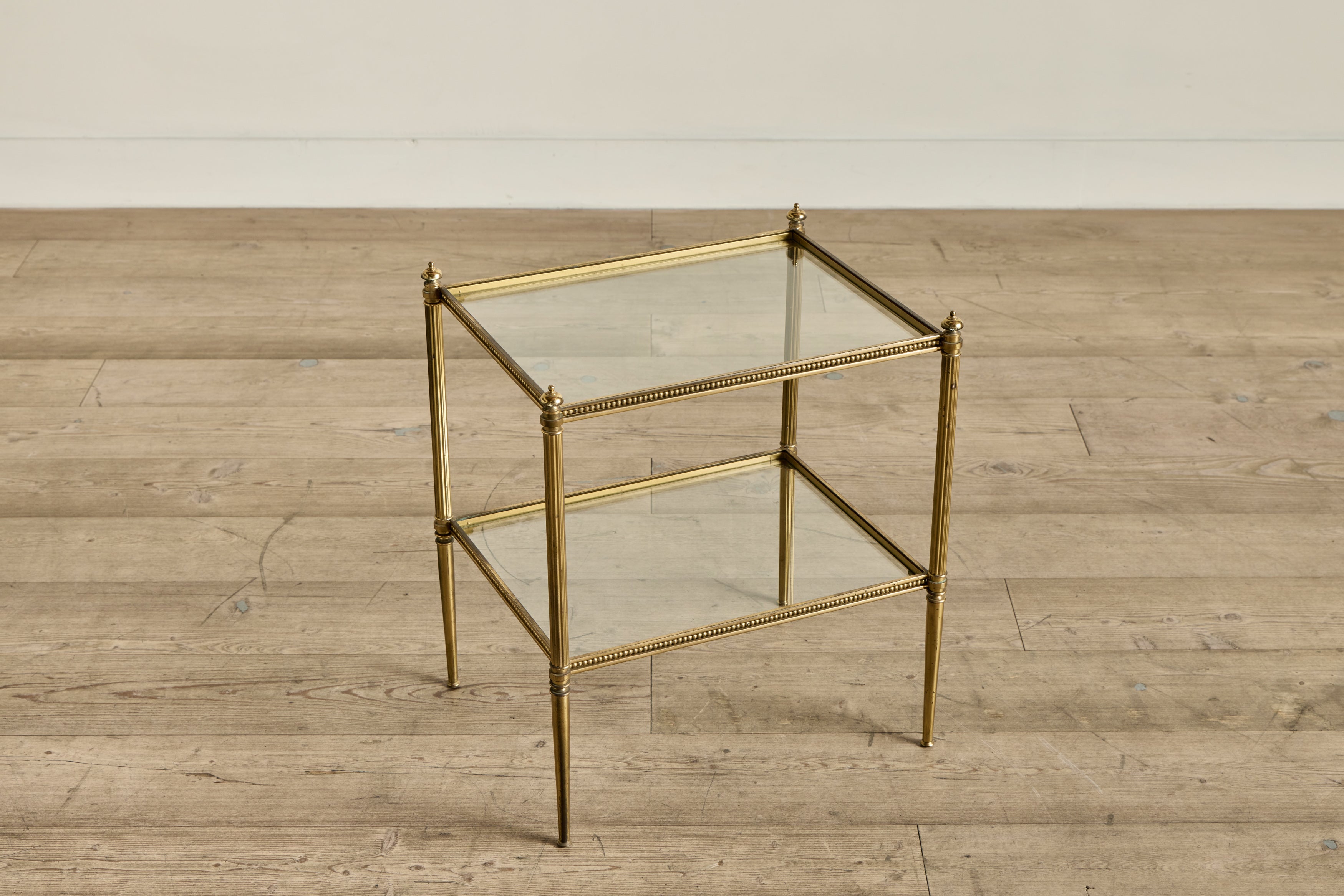 Neoclassical Brass Table