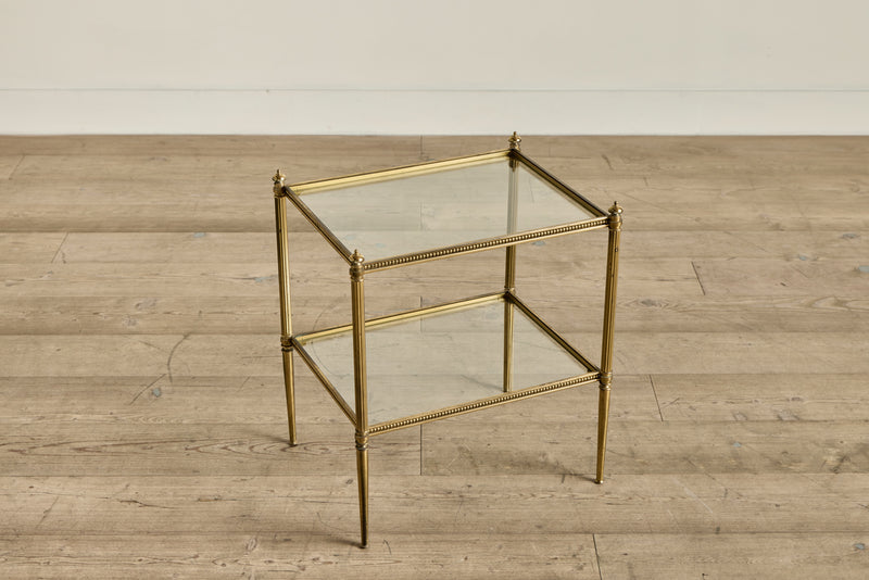 Neoclassical Brass Table