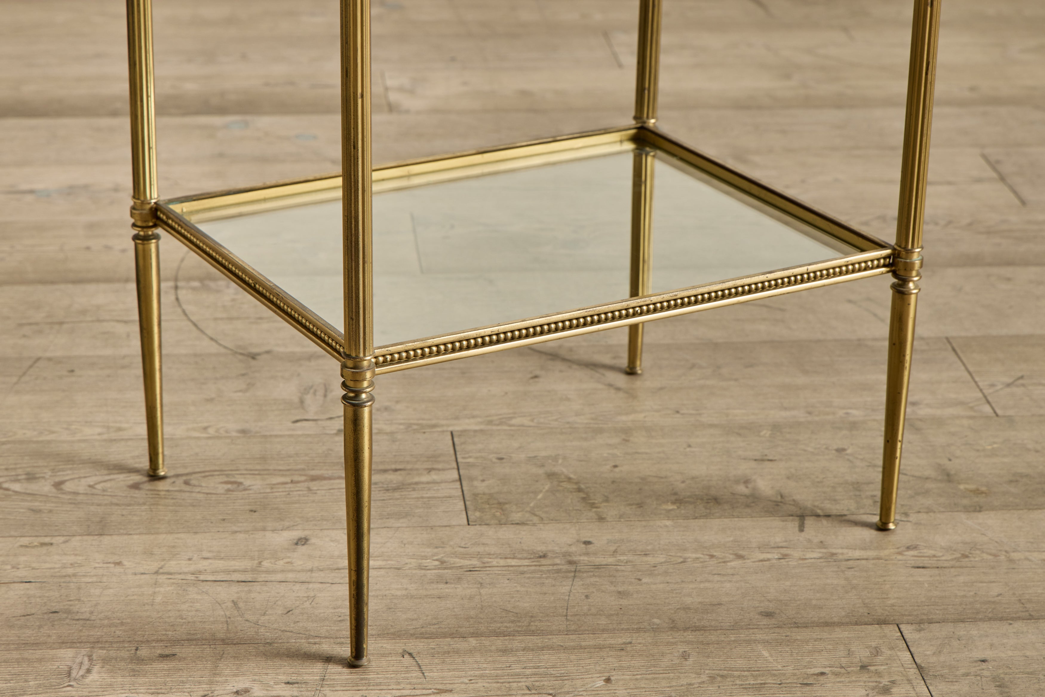 Neoclassical Brass Table
