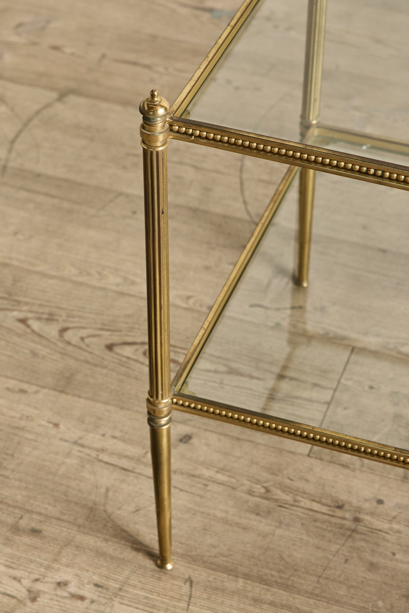 Neoclassical Brass Table