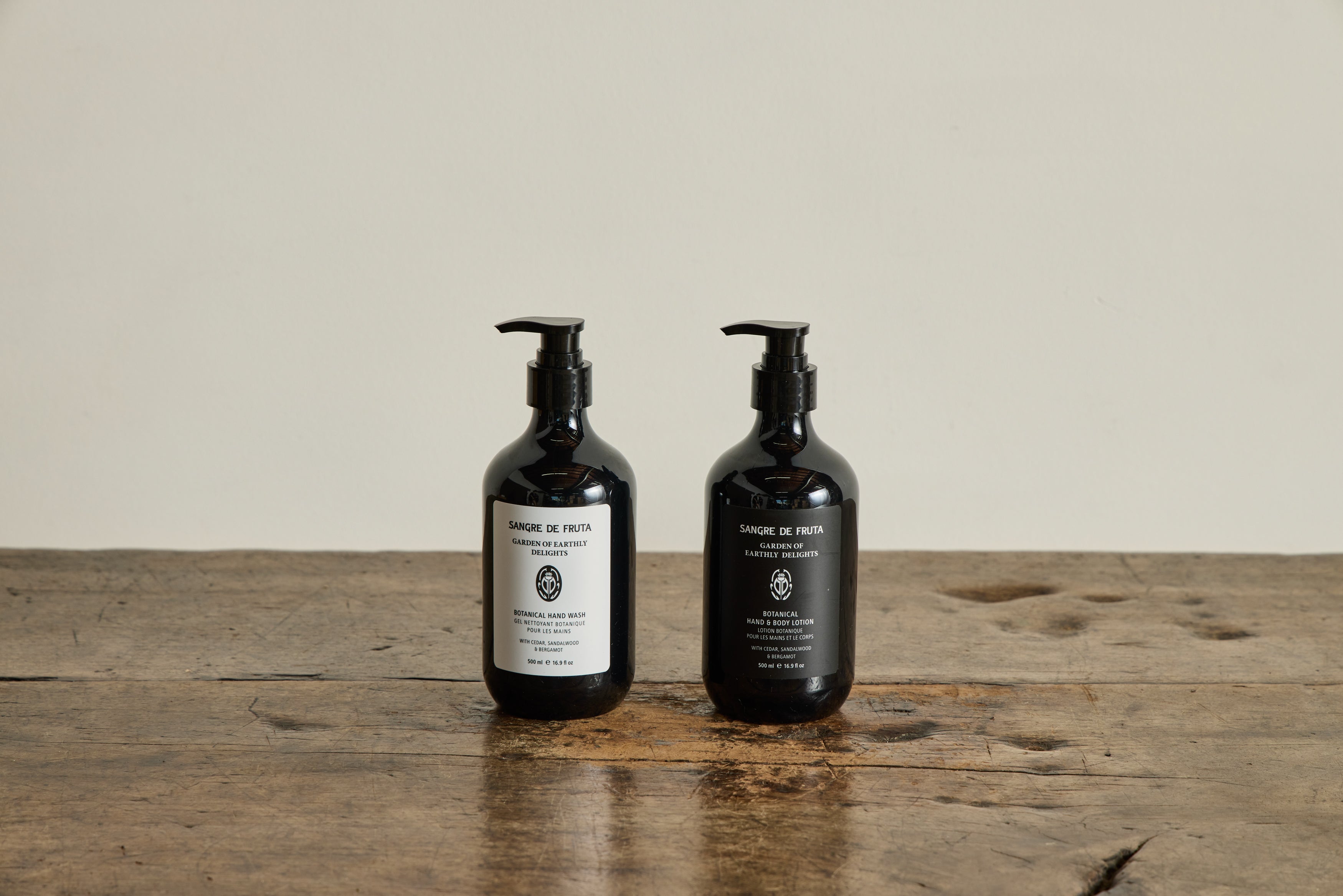 Garden of Earthly Delights Botanical Hand Wash & Lotion
