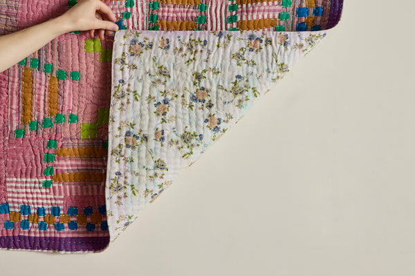 Patchwork Siddhi Quilt, No.5