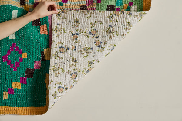Patchwork Siddhi Quilt, No.2