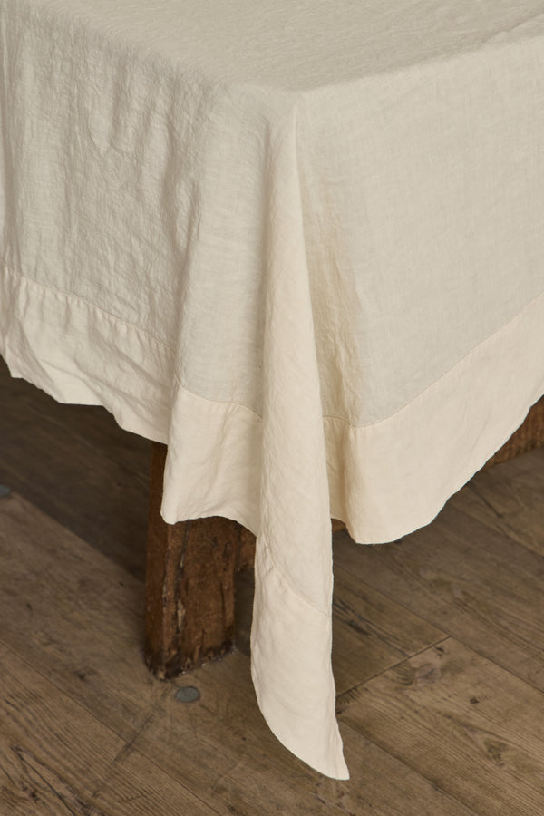 Linen Tablecloth In Natural