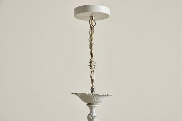 Italian Porcelain Chandelier