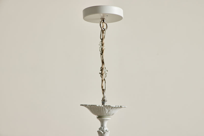 Italian Porcelain Chandelier