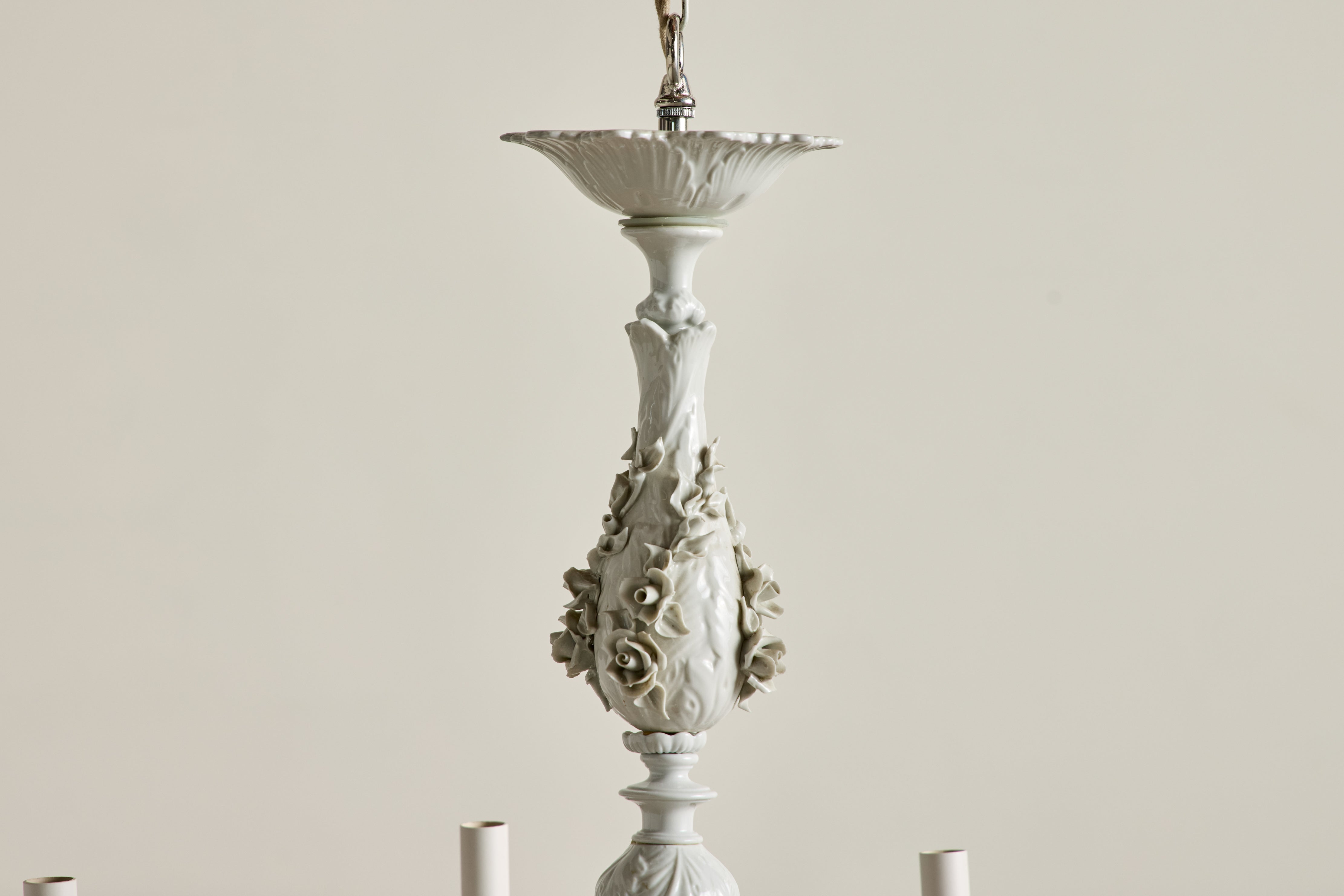 Italian Porcelain Chandelier
