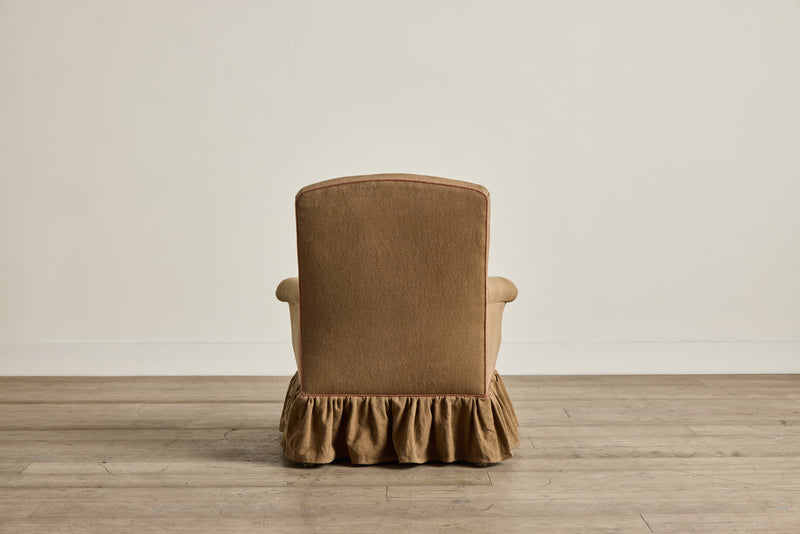 French Skirted Arm Chair