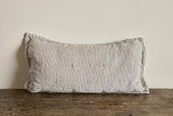 Ticking Stripe Shams in Fog, Set of 2