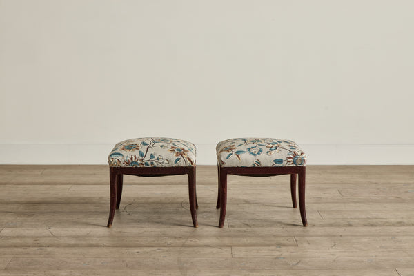 Pair of Thonet Style Ottomans