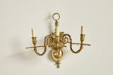 Pair of Brass Sconces