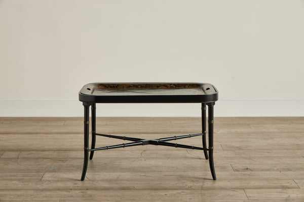 Tole Painted Tray Table