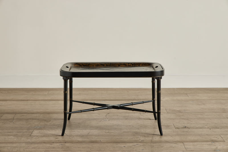 Tole Painted Tray Table