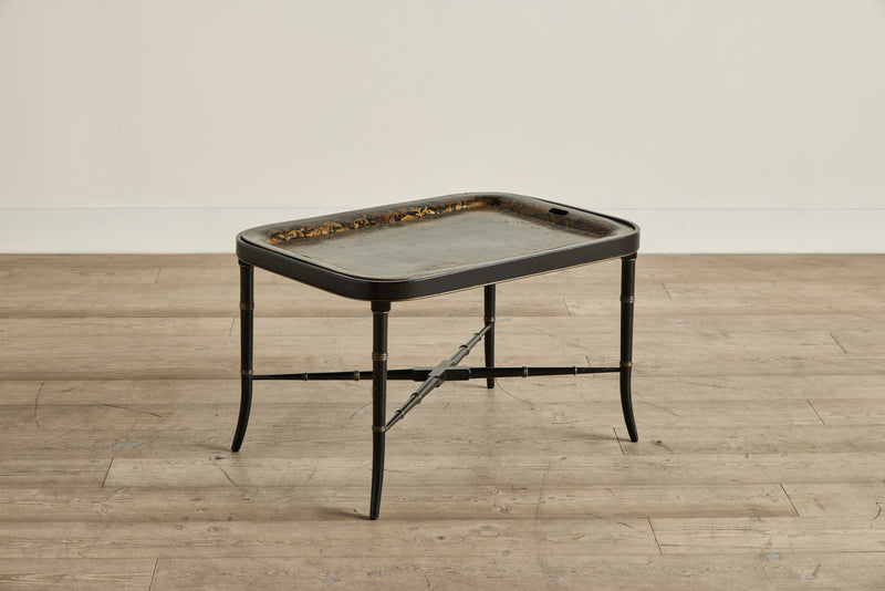 Tole Painted Tray Table