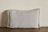 Ticking Stripe Shams in Fog, Set of 2