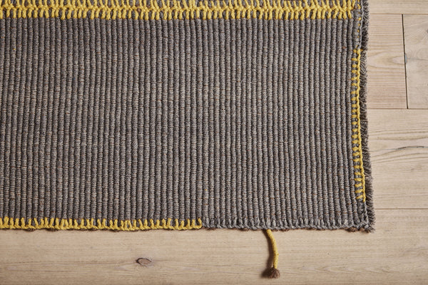 Brown Wool Kilim, 2'8 x 4'2