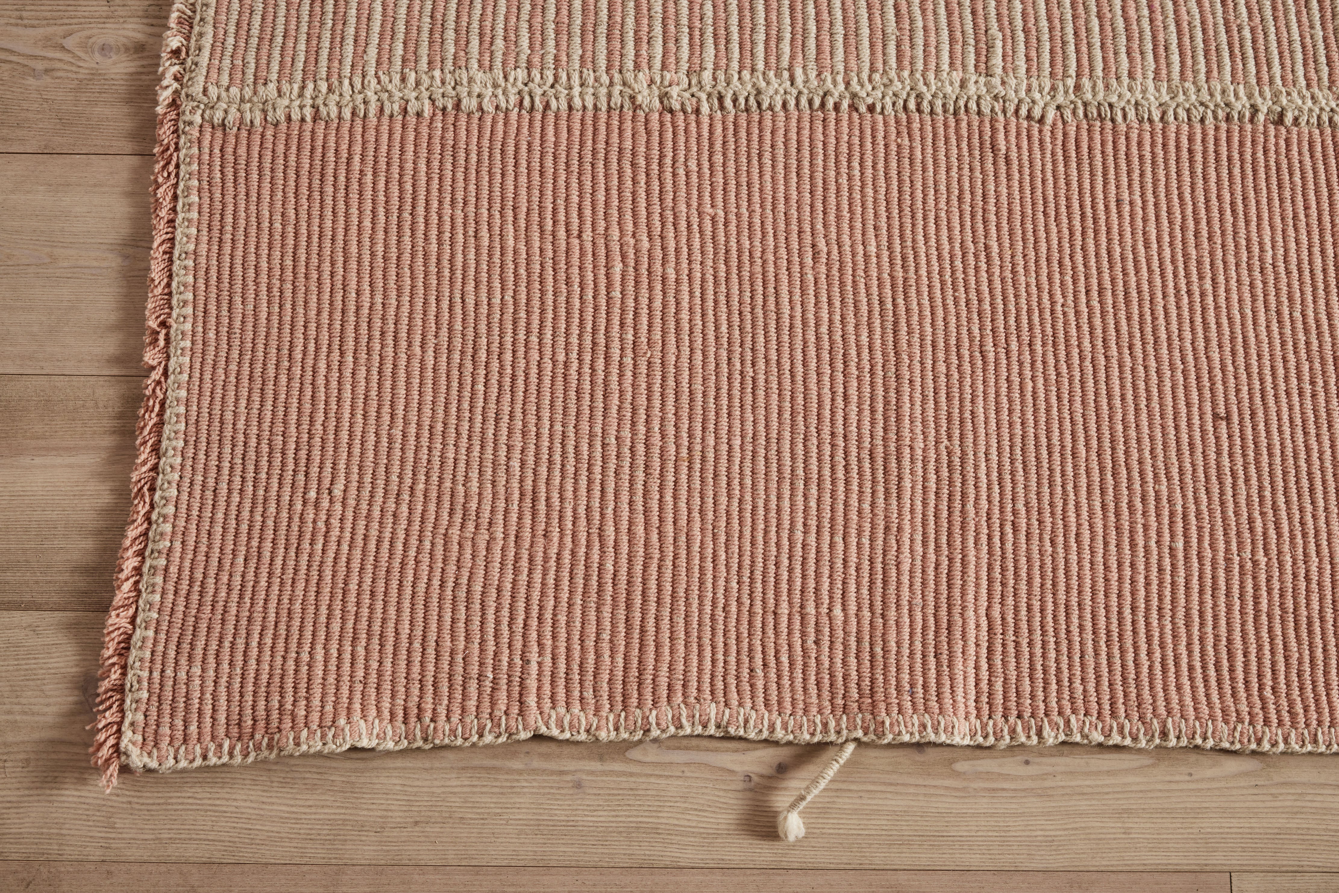 Pink Wool Kilim, 8'8 x 12'4