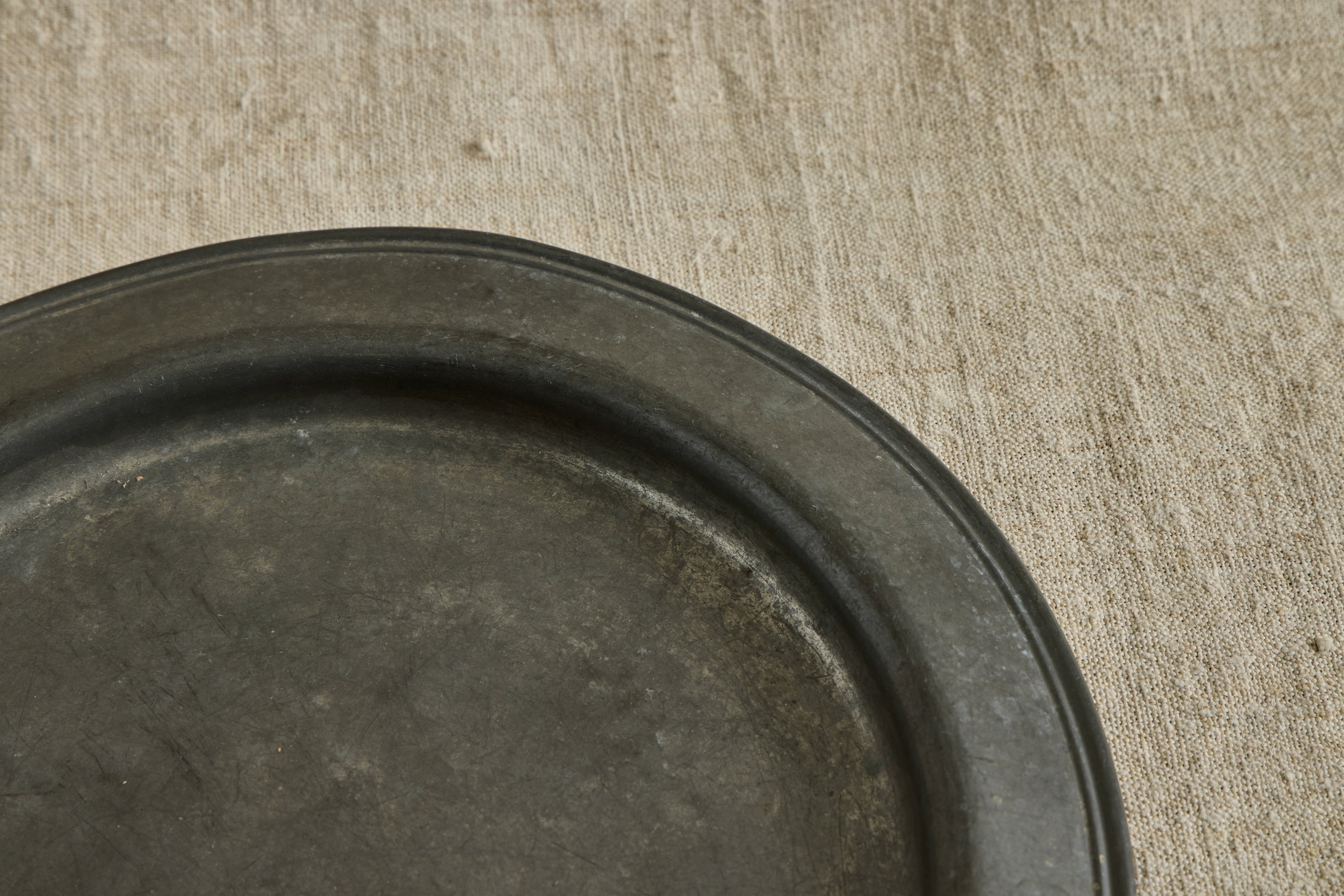 American Pewter Dish 14"