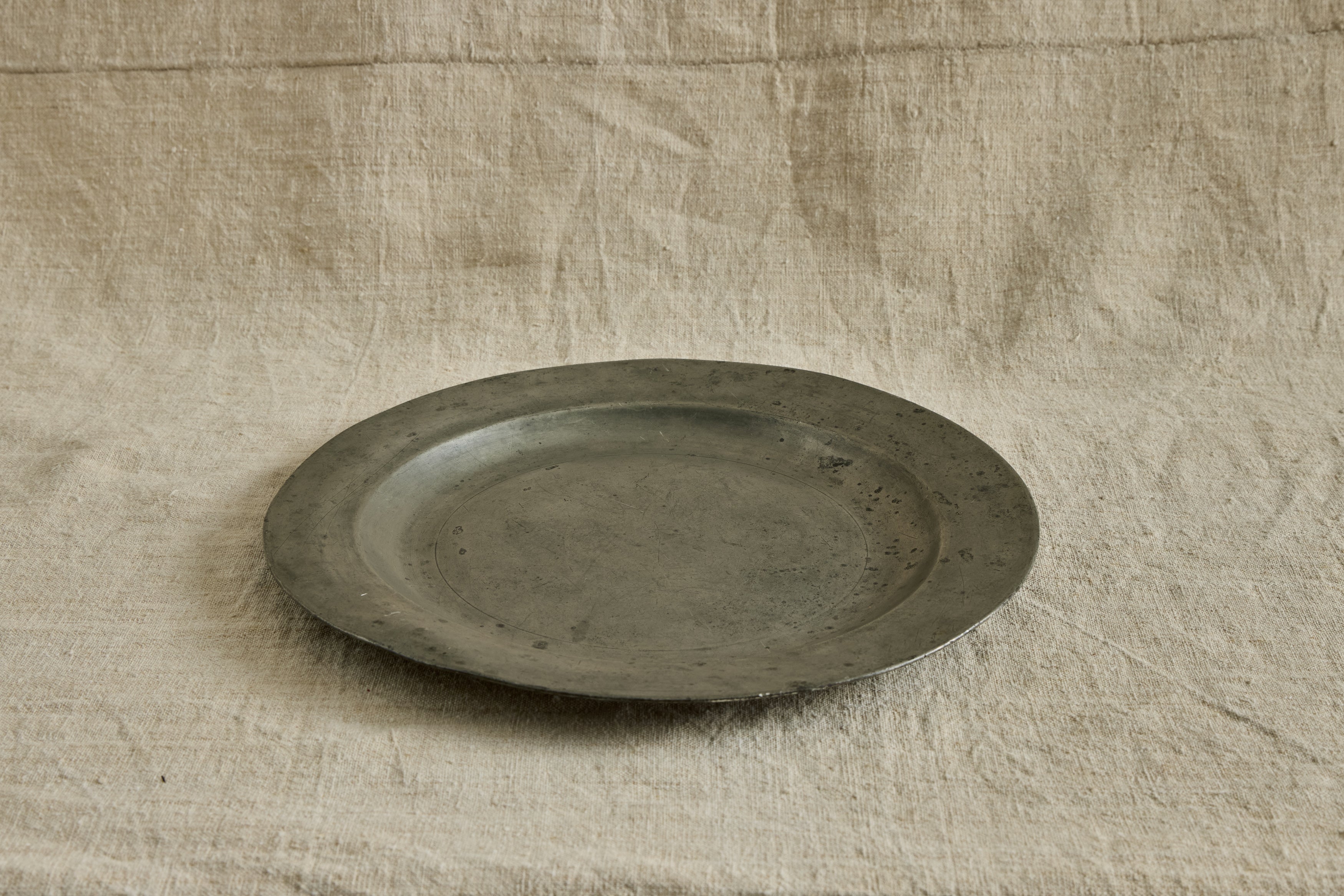 American Pewter Dish 16.5"